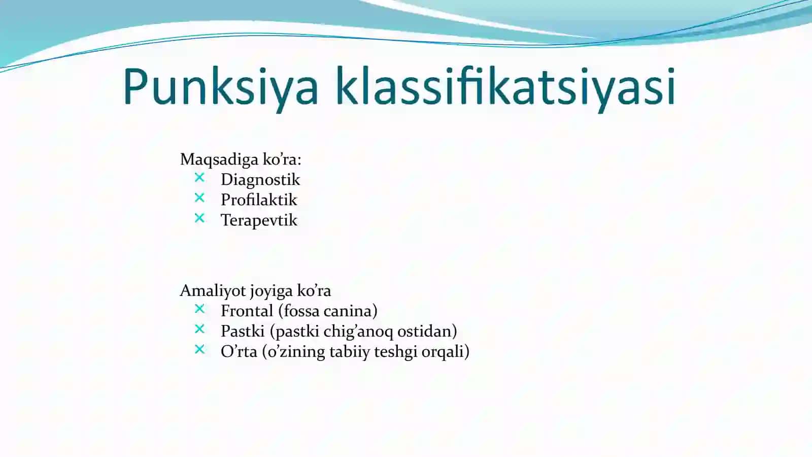 Yuqori jag’ bo’shlig’ini punksiyasi 3