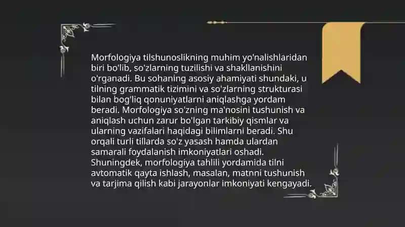 Morfologiya va sintaksis 3