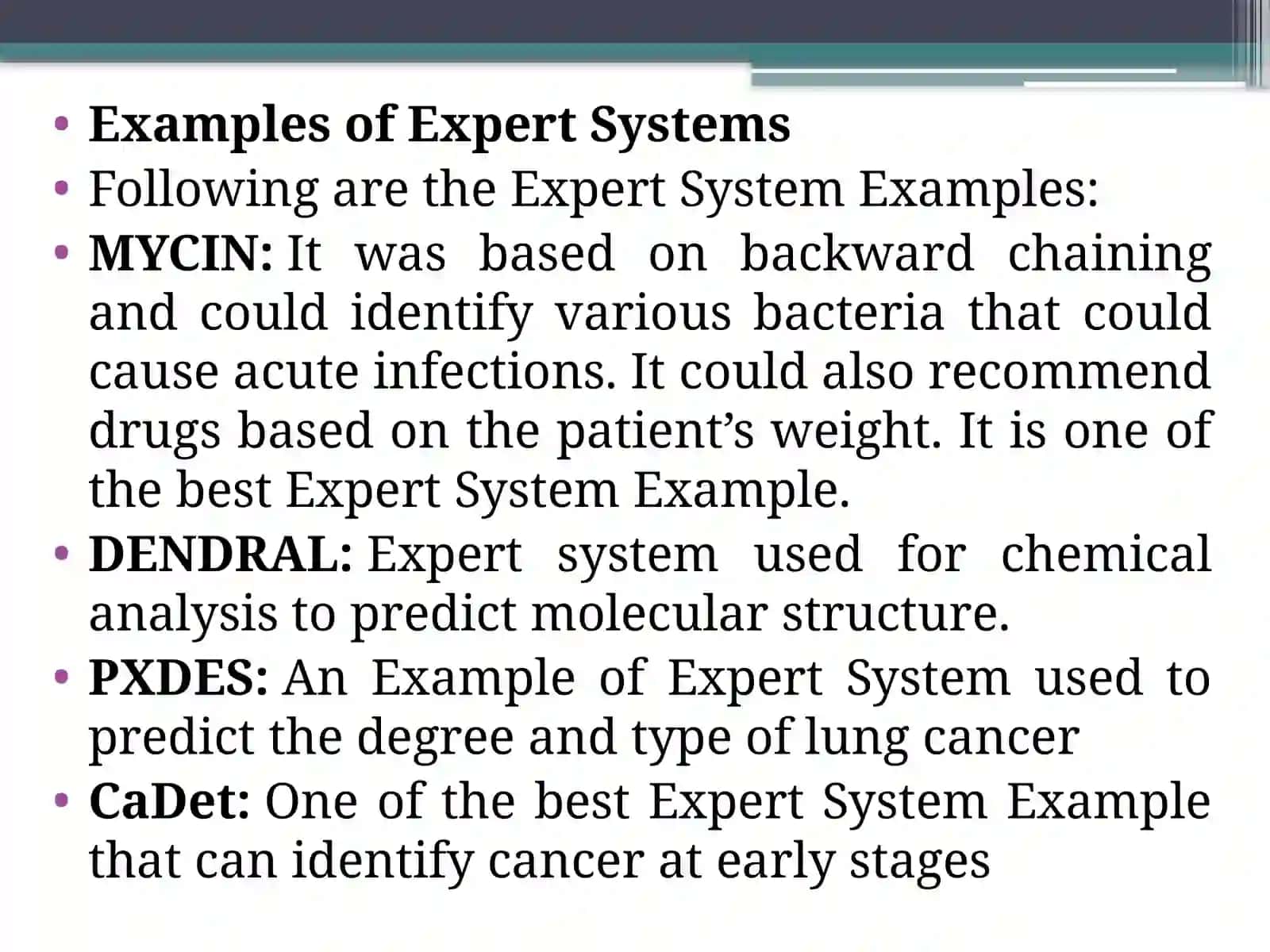 Expert systems and their software 3