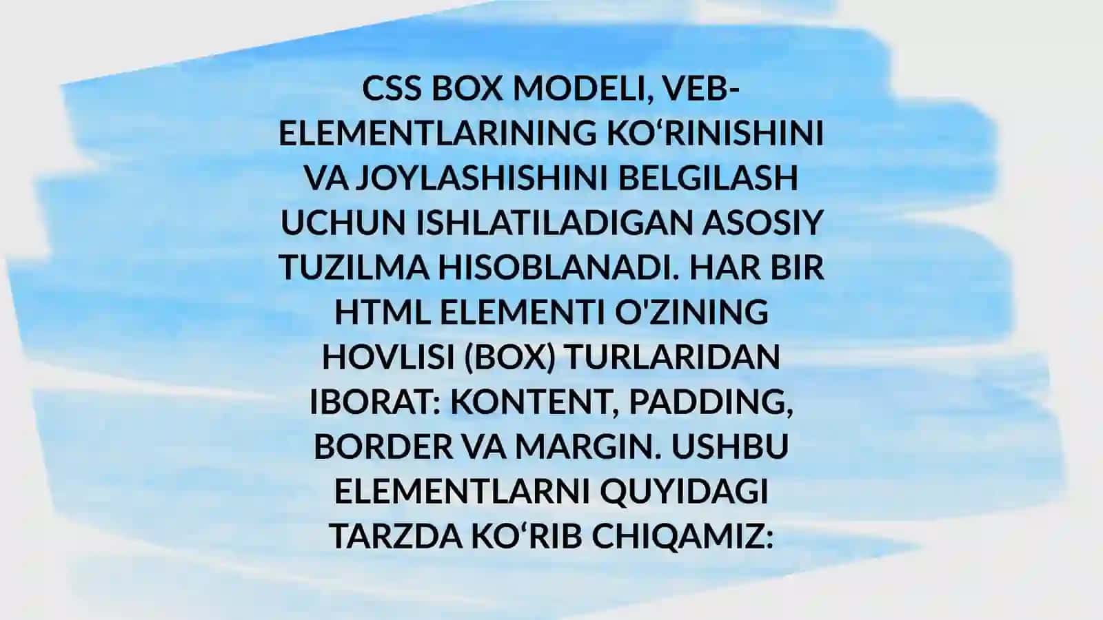 CSS Boxmodeli 3