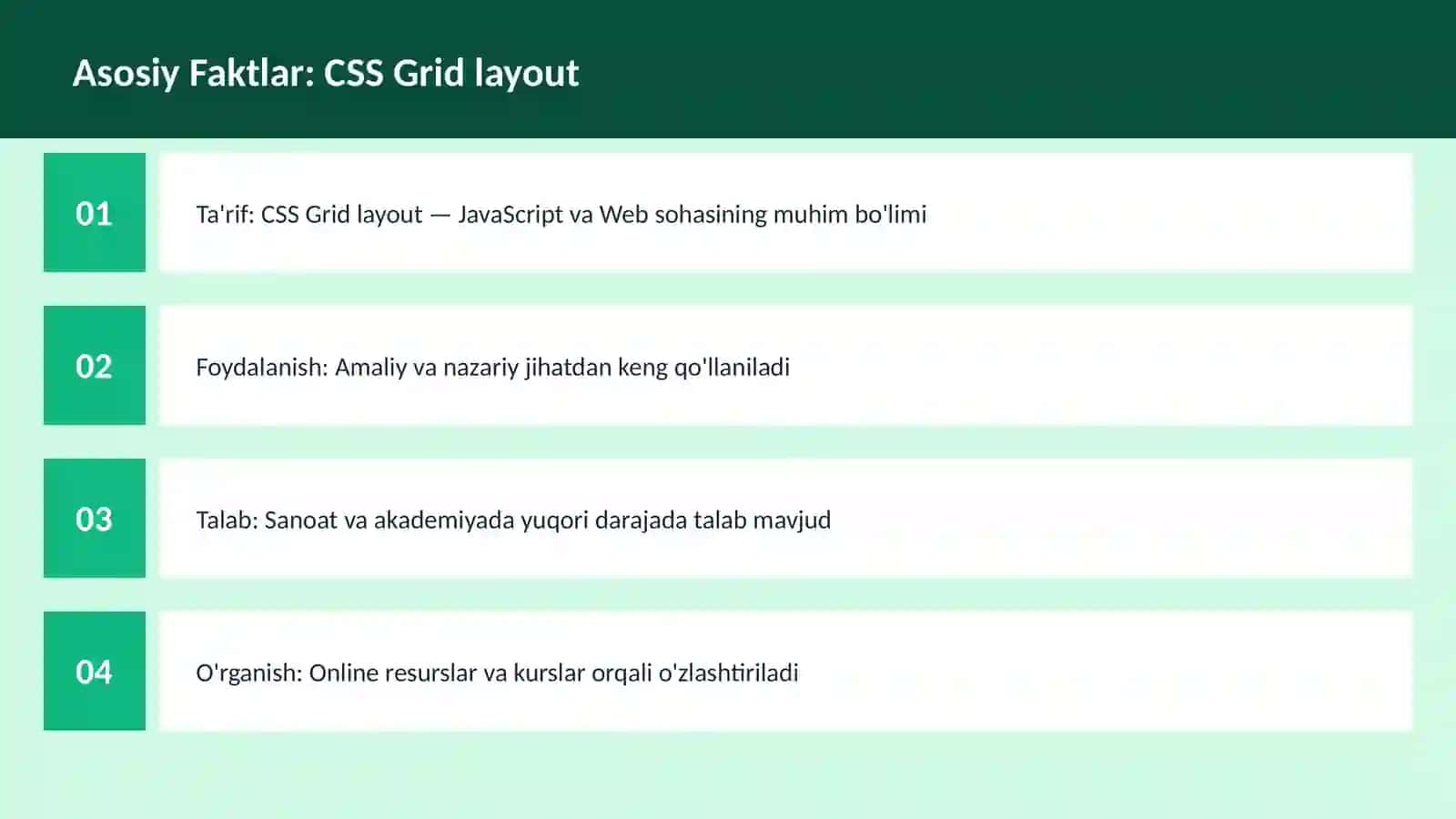 CSS Grid layout 3