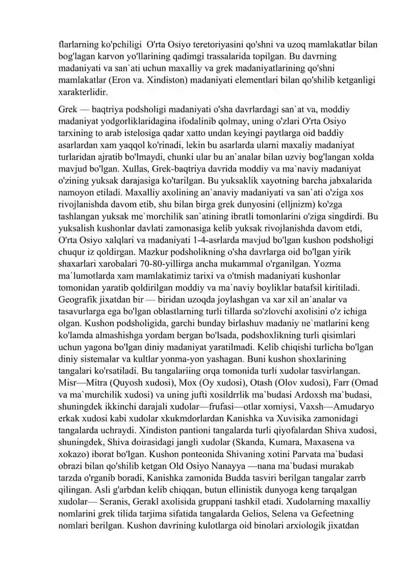 ANTIK DAVRI MADANIYATI VA SAN'ATI. 3