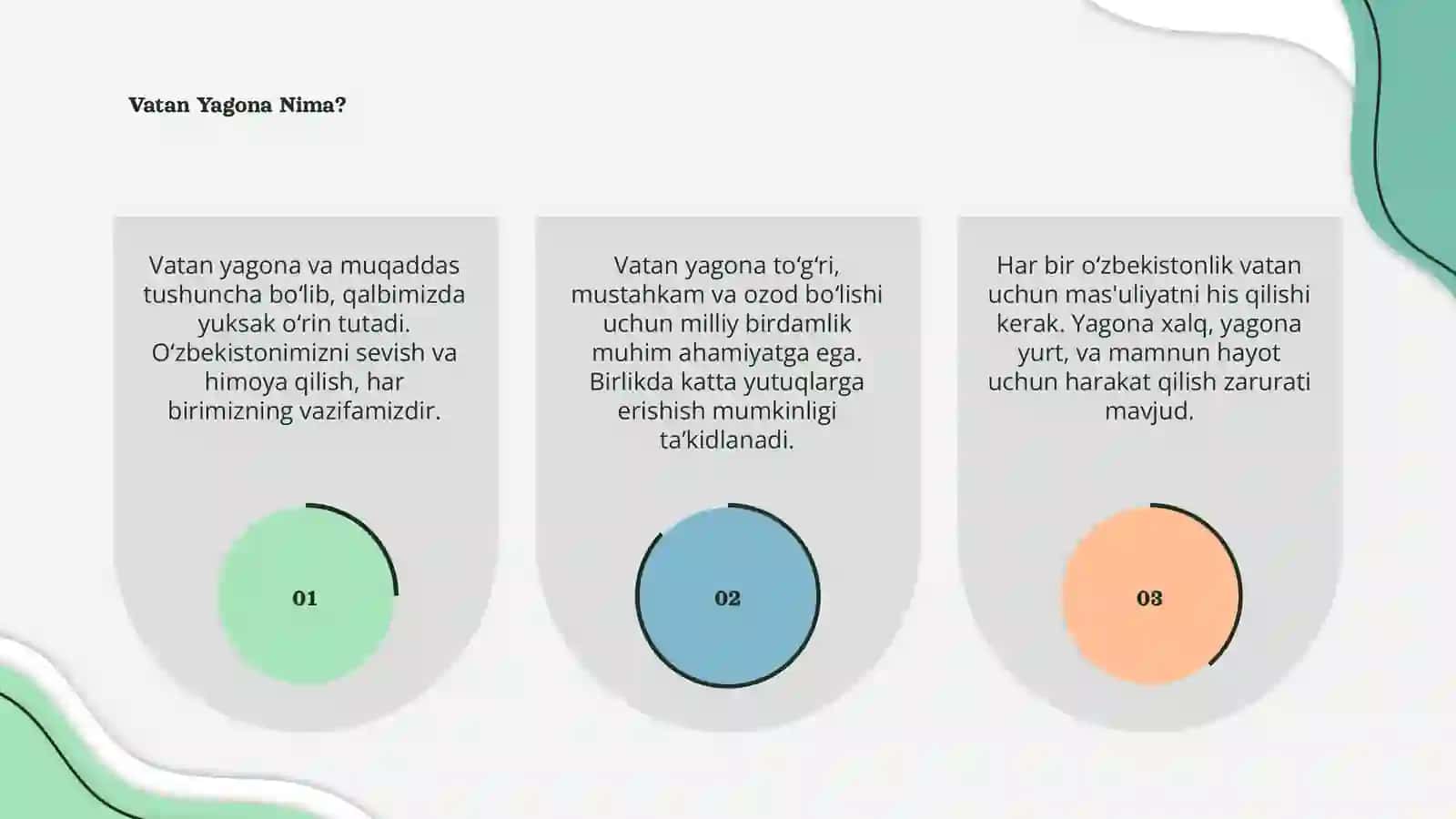Vatan yagona 3