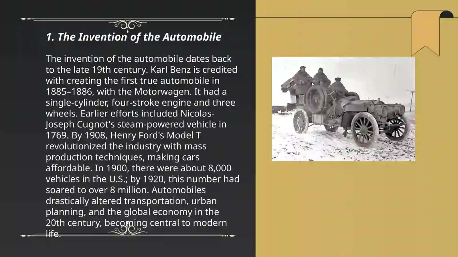 History of cars 3