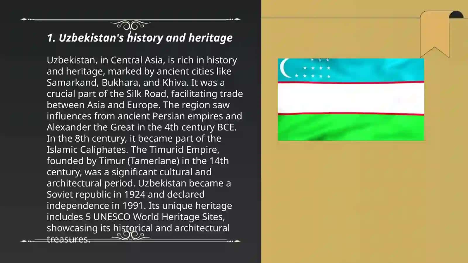 Uzbekistan's History and Heritage 3