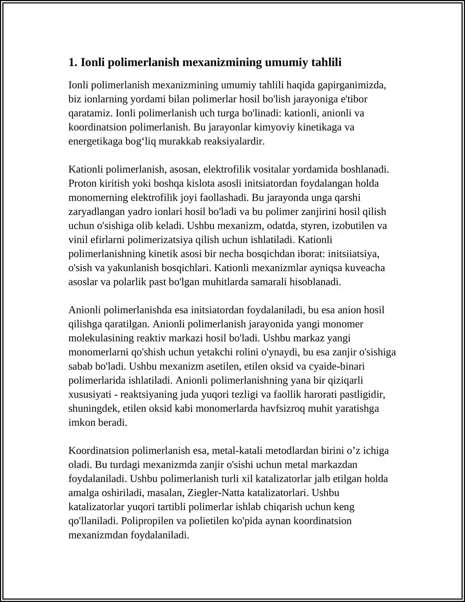 IONLI POLIMERLANISH MEXANIZMI 3