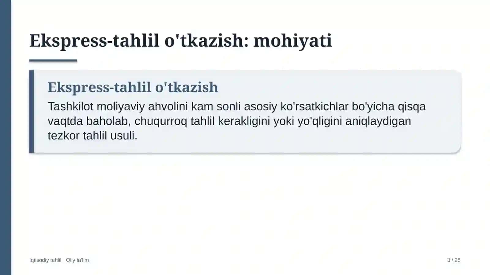davlat arxivlarida ekspress tahlil o'tkazish 1365 3