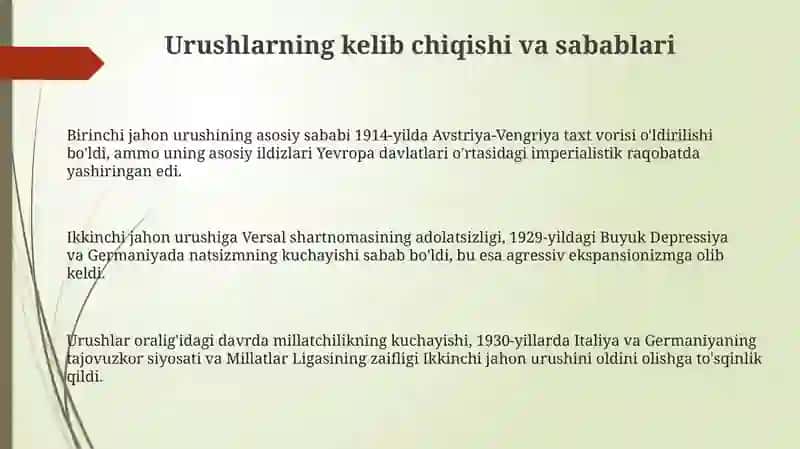 Jahon urushlari 3