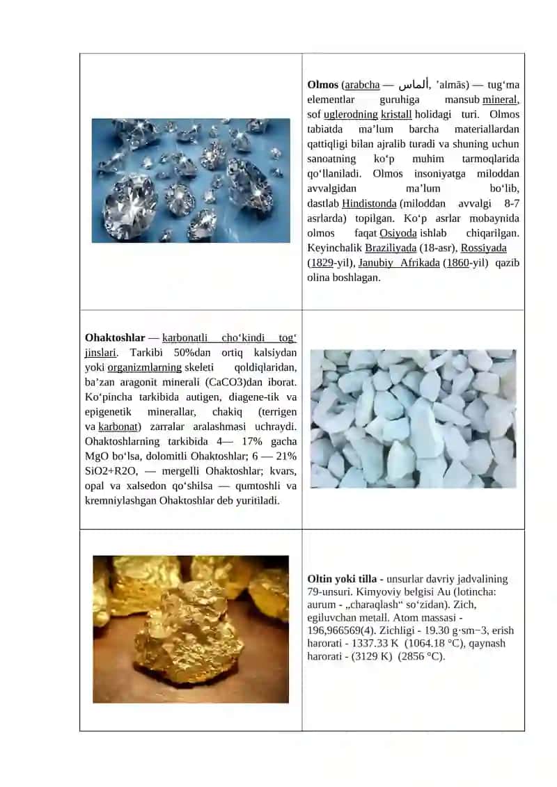 mineral jinslar 3