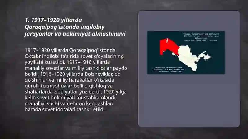 1917-1991-yillarda Qoraqalpog'iston 3