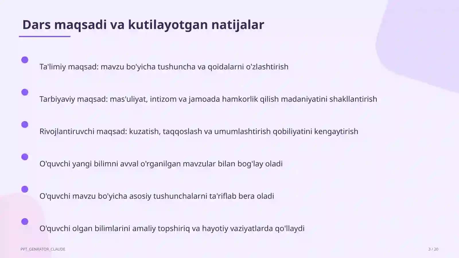 Funksiya tushunchasi va chiziqli funksiya grafigi (7-sinf) 3