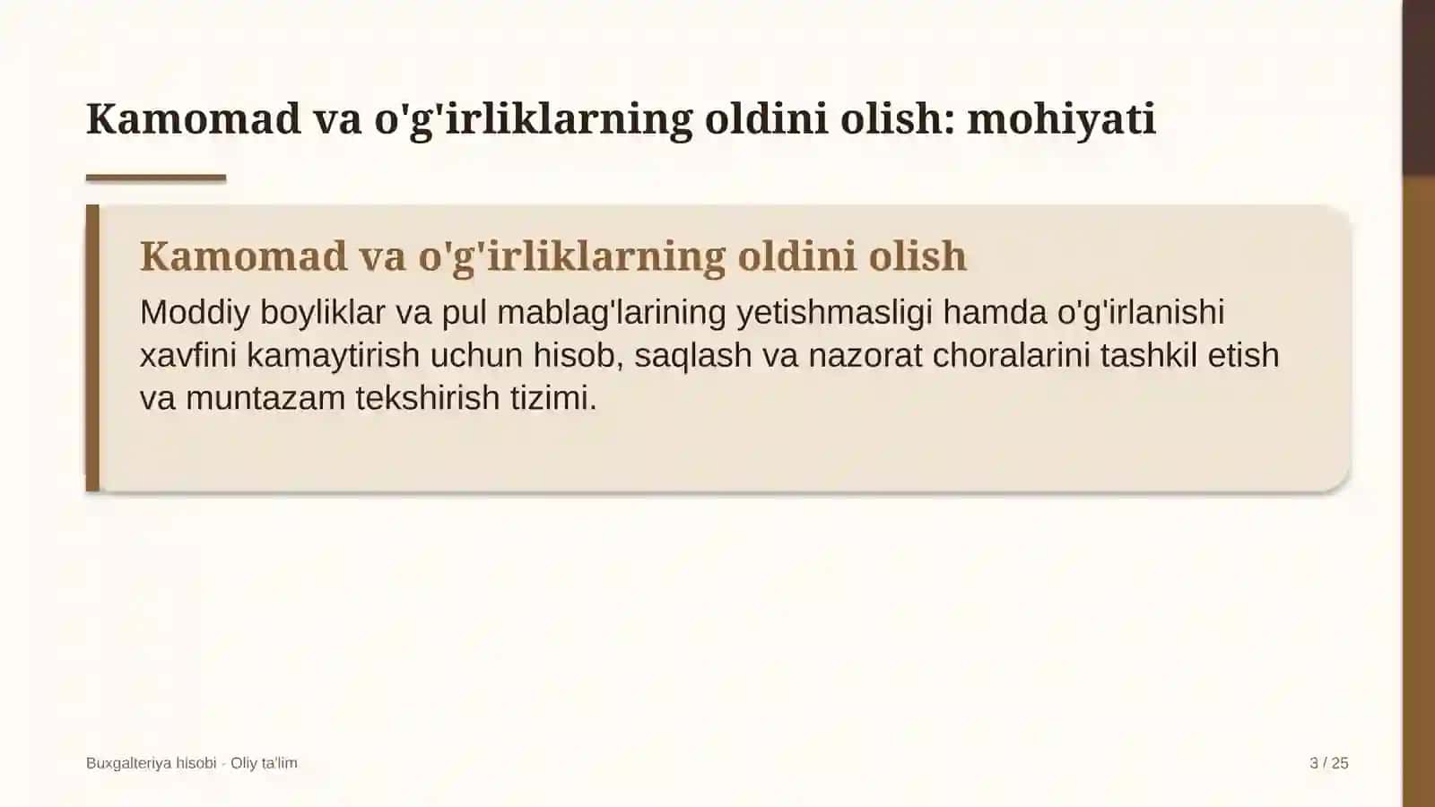 Ma'lumotlar tahlili sohasida kamomad va o'g'irliklarning oldini olish 3