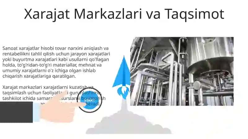 Sanoatda xarajatlar hisobi va tannarx kalkulatsiyasi 3
