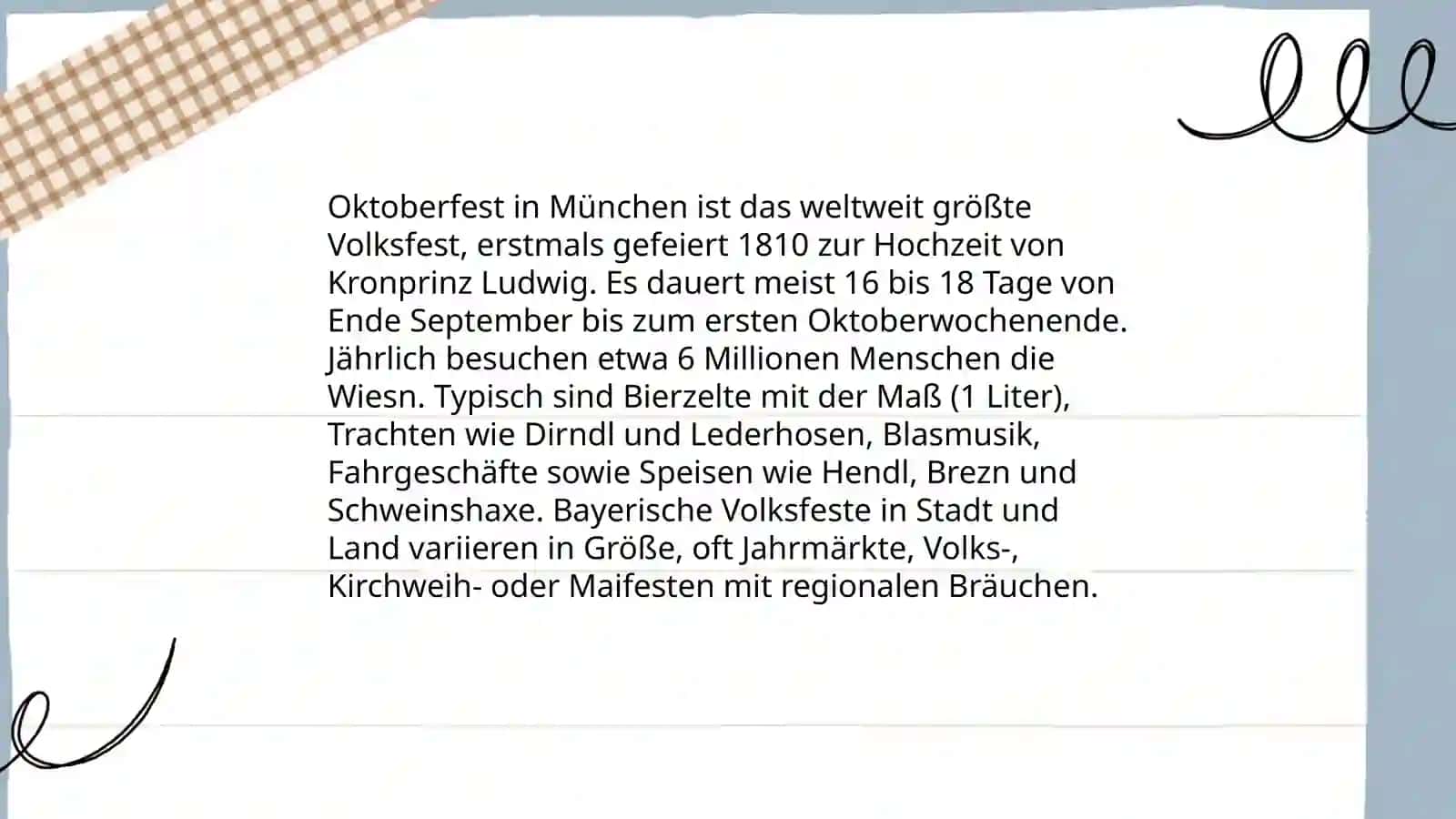 Deutsche Kultur, Traditionen, Brauchtum 3