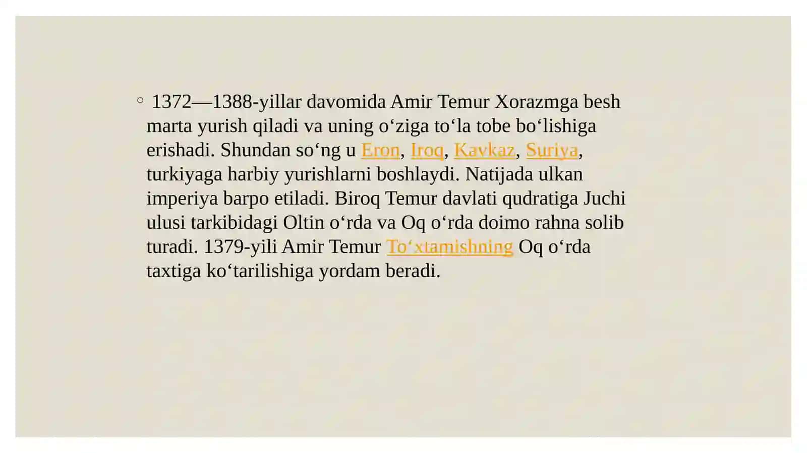 Temur imperiyasi 3