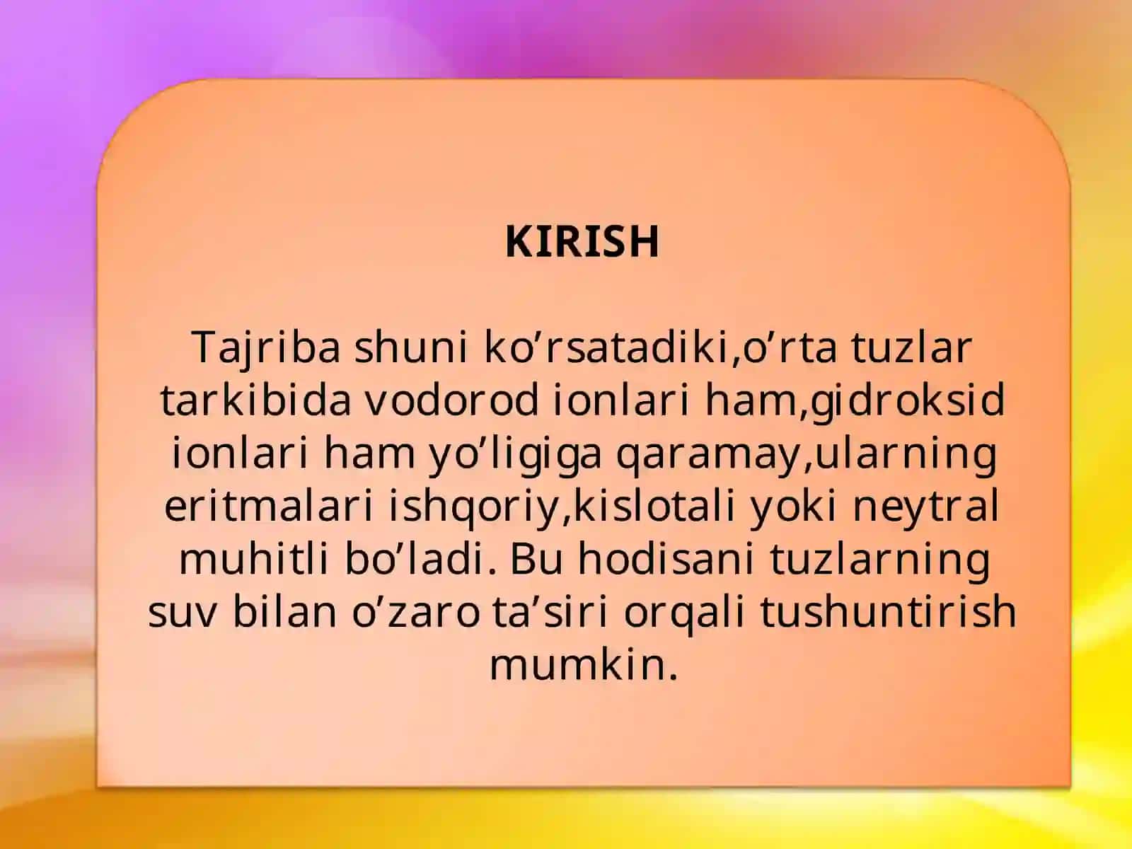 TUZLAR GIDROLIZI 3