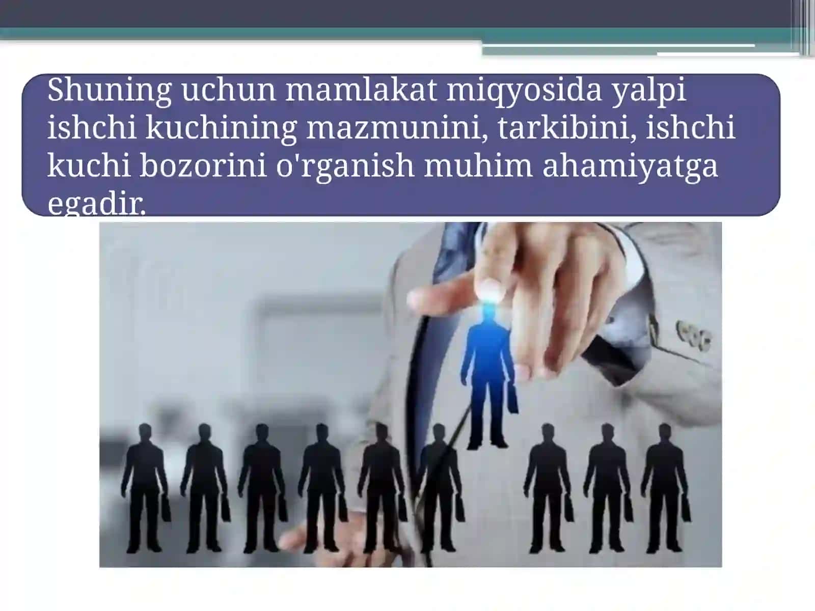 Ishchi kuchi,uning bandligi va ishsizlik 3