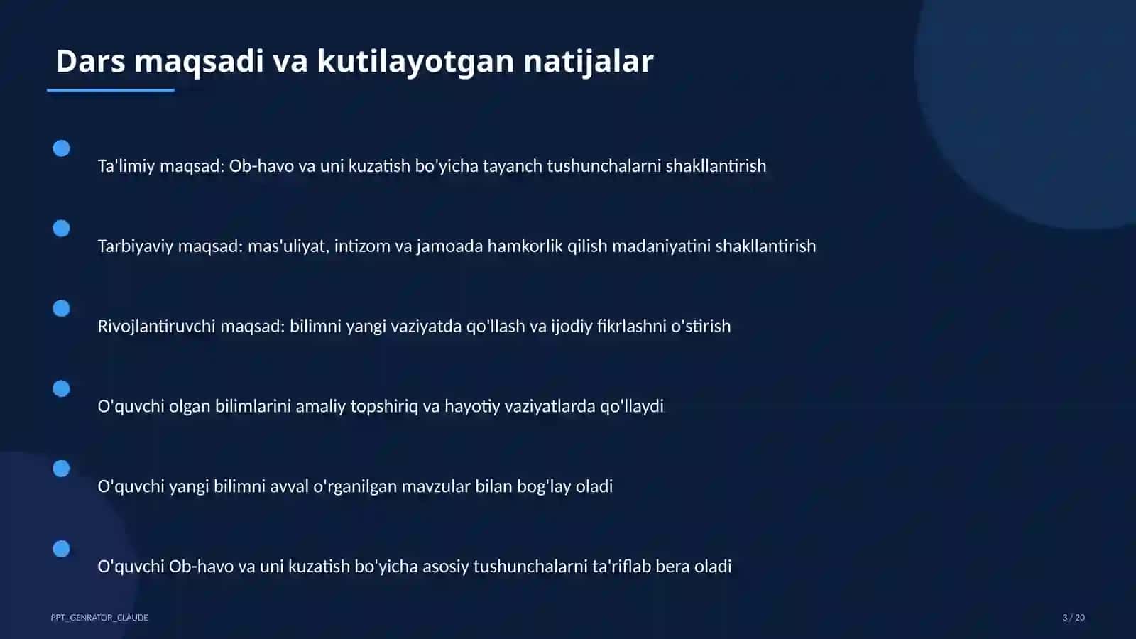 Ob-havo va uni kuzatish (2-sinf) 3