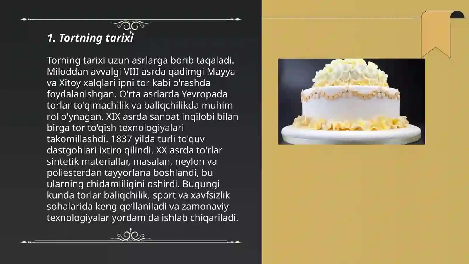 Tortning tarixi 3