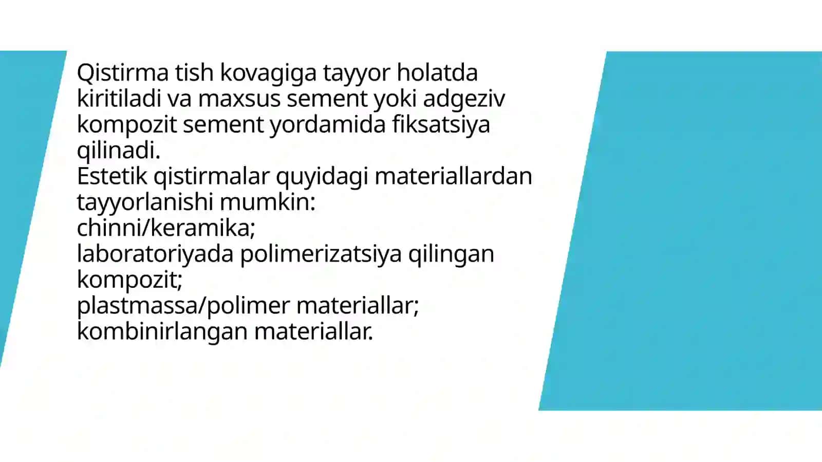 Qistirmalar 3