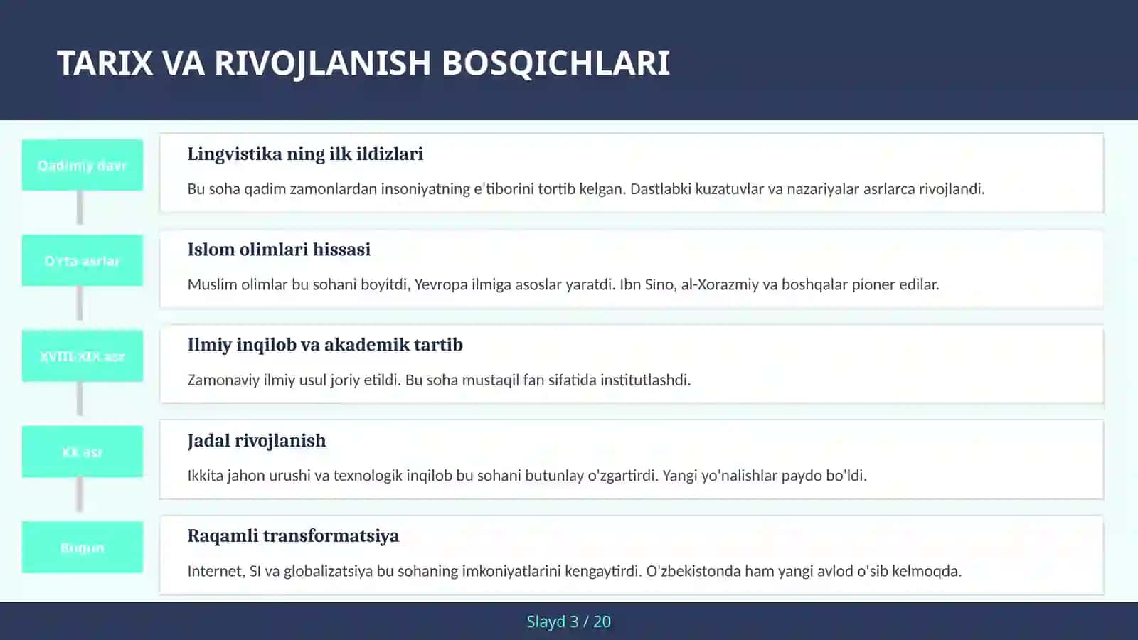 Tilshunoslik va Kompyuter 3