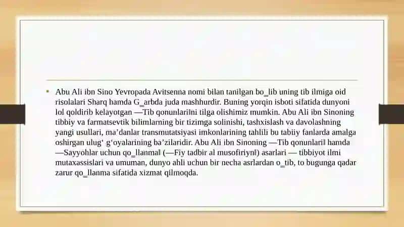 Tib qonunlari 3