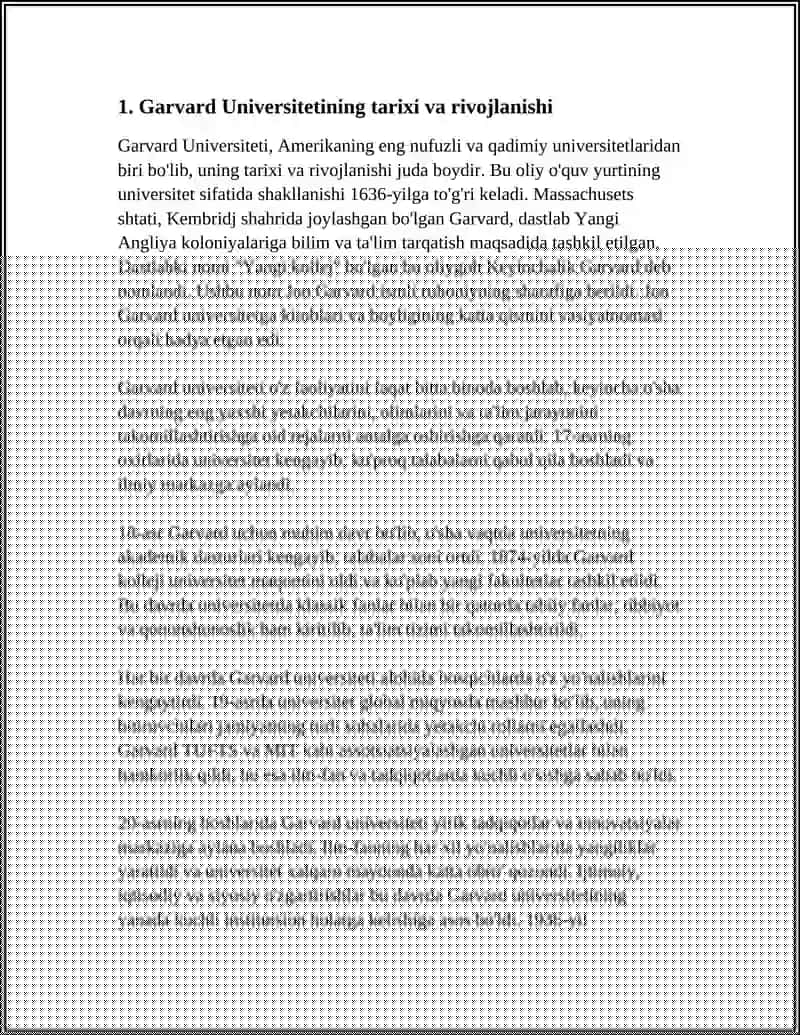GARVARD UNIVERSITETI 3