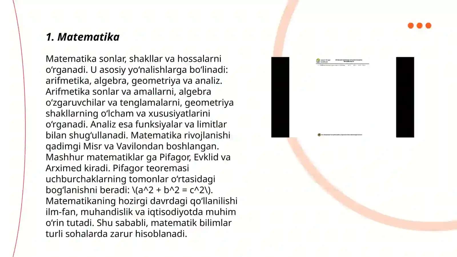 Matematika 3