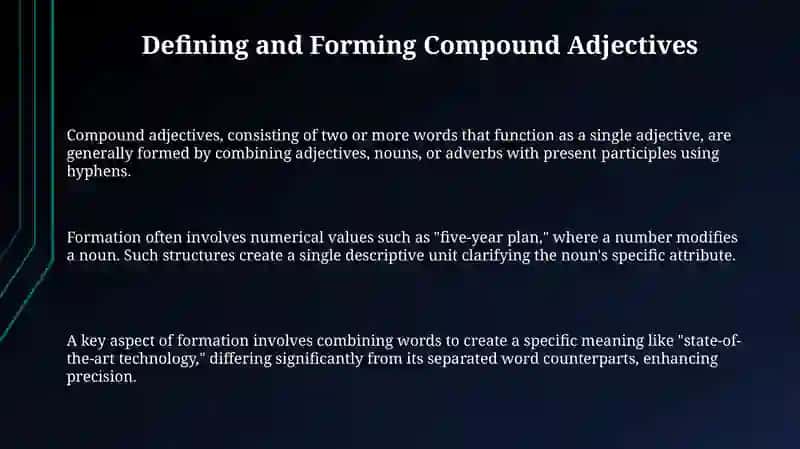 Compound Adjectives 3