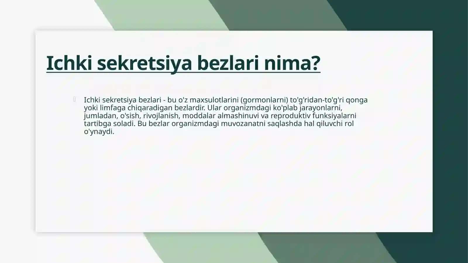 Ichki sekretsiya bezlari 3