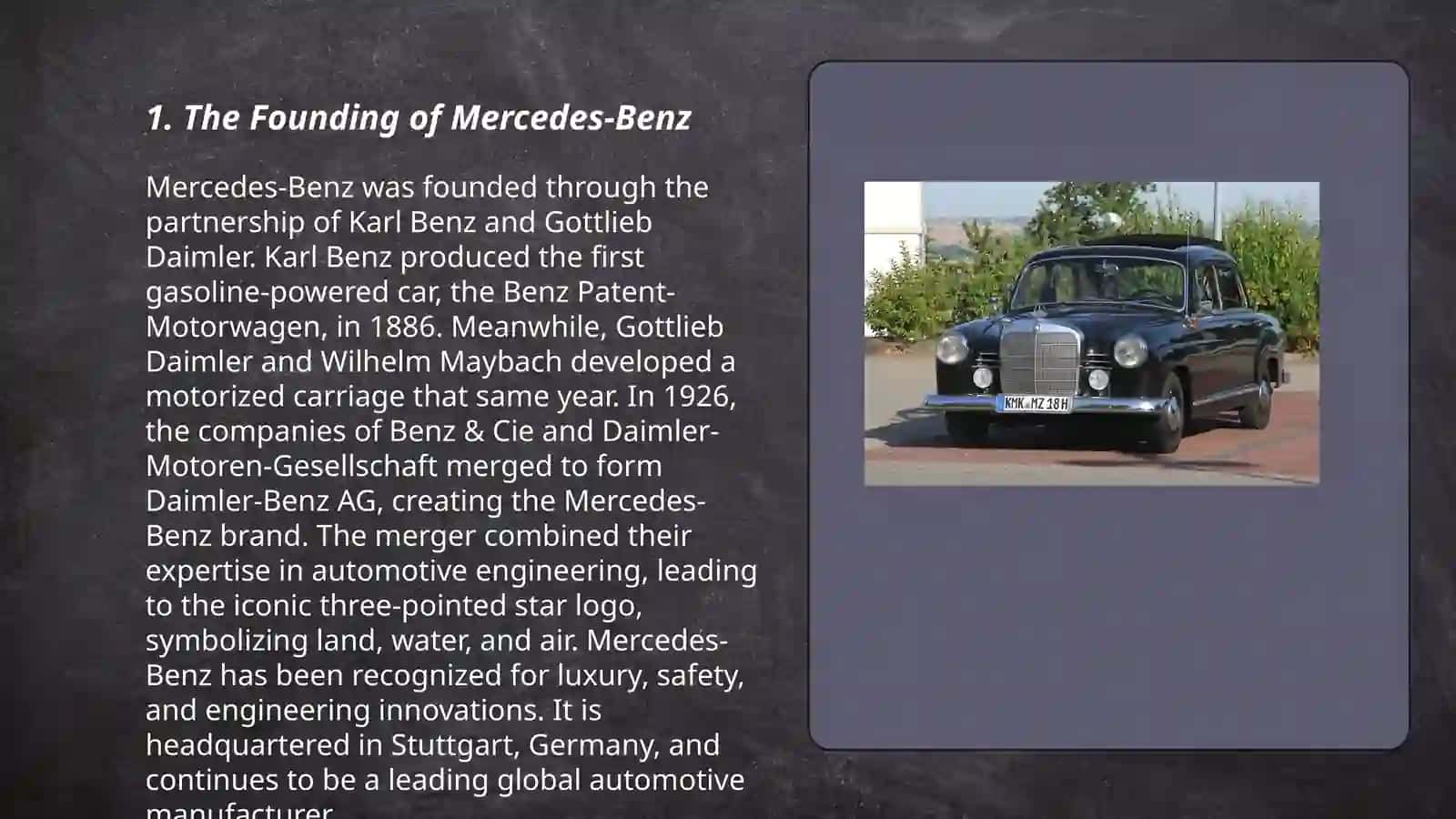 Mercedes Benz tarixi 3