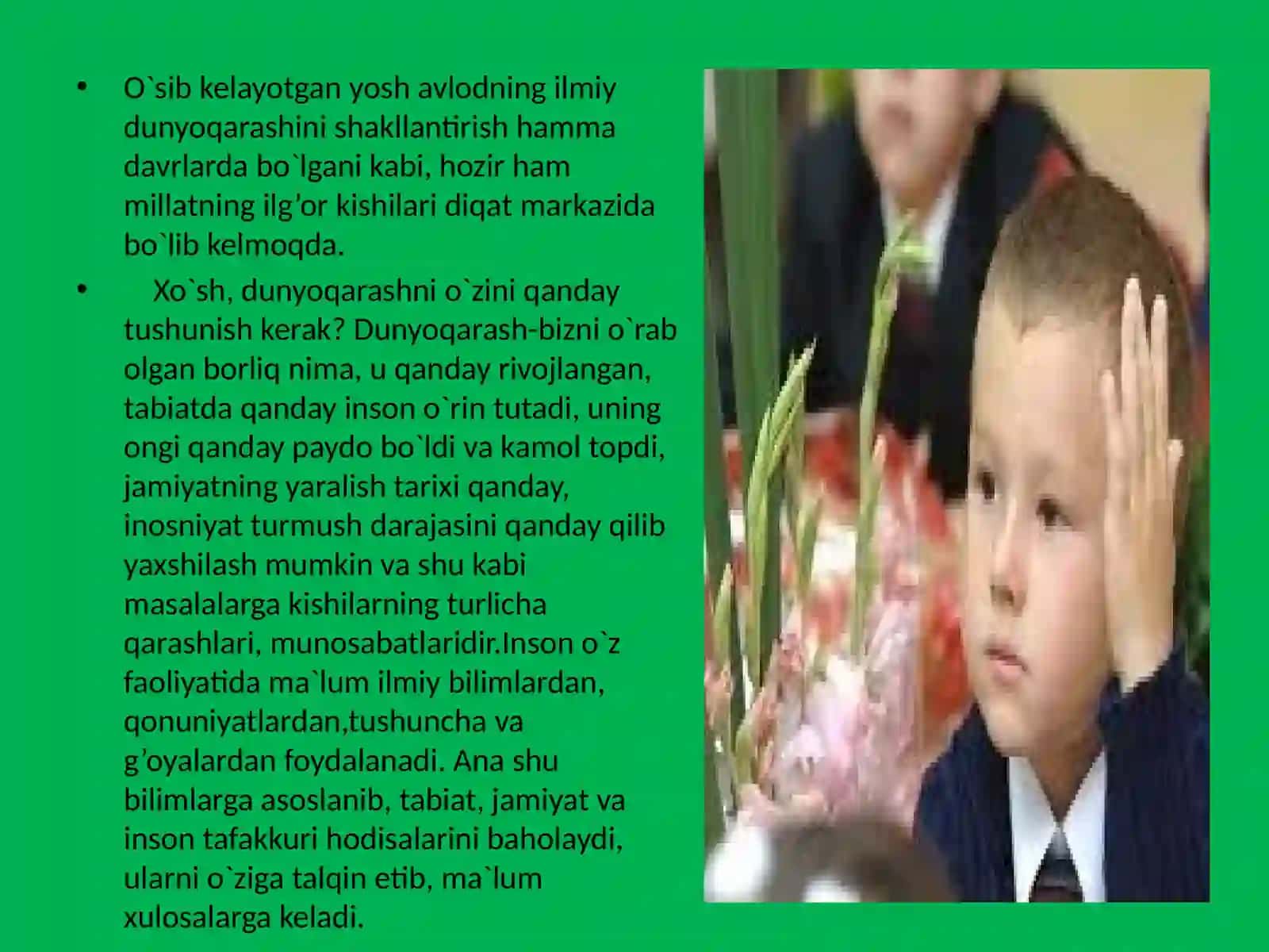 O’quvchilarda ilmiy dunyoqarashni shakllantirish 3