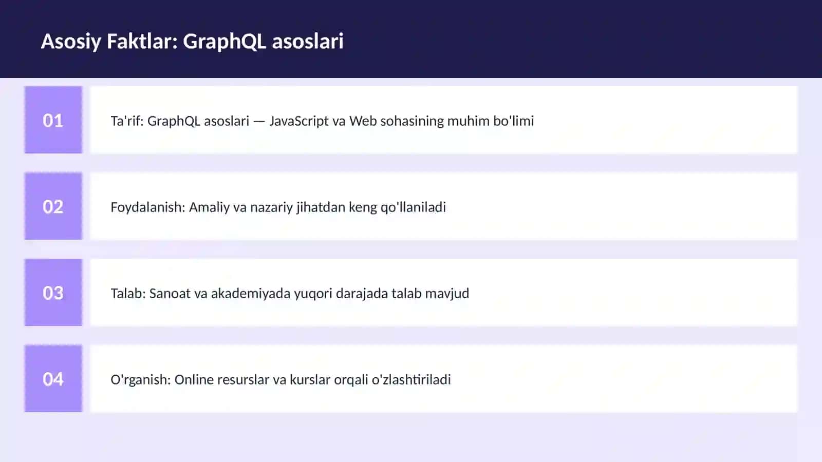 GraphQL asoslari 3