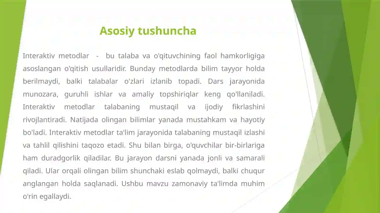 Interaktiv Metodlar 3