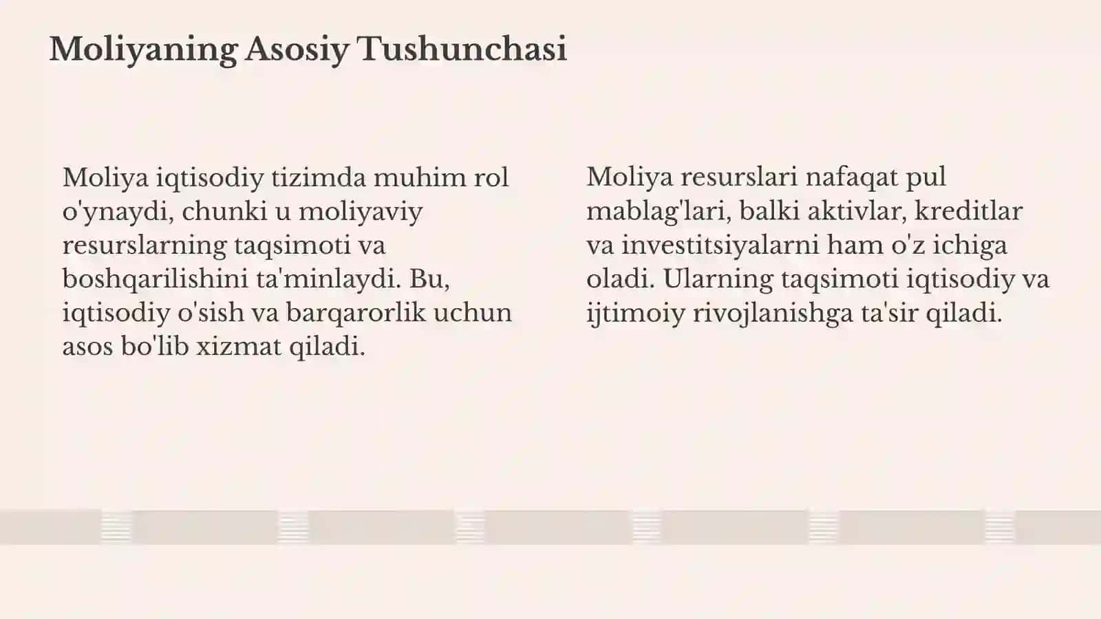 Moliyaning fundamental asoslari va prinsiplari 3
