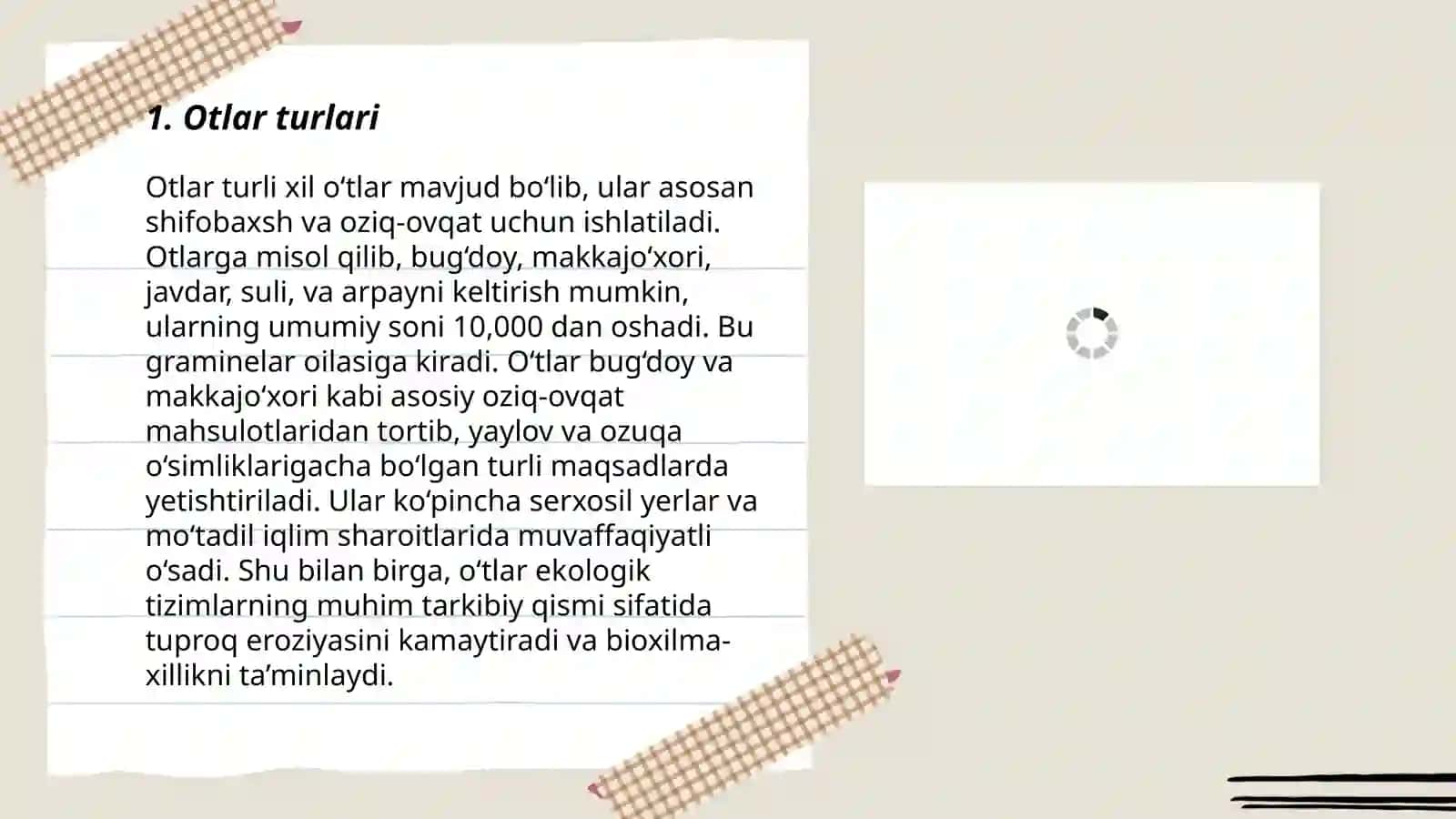 Otlar turlari 3