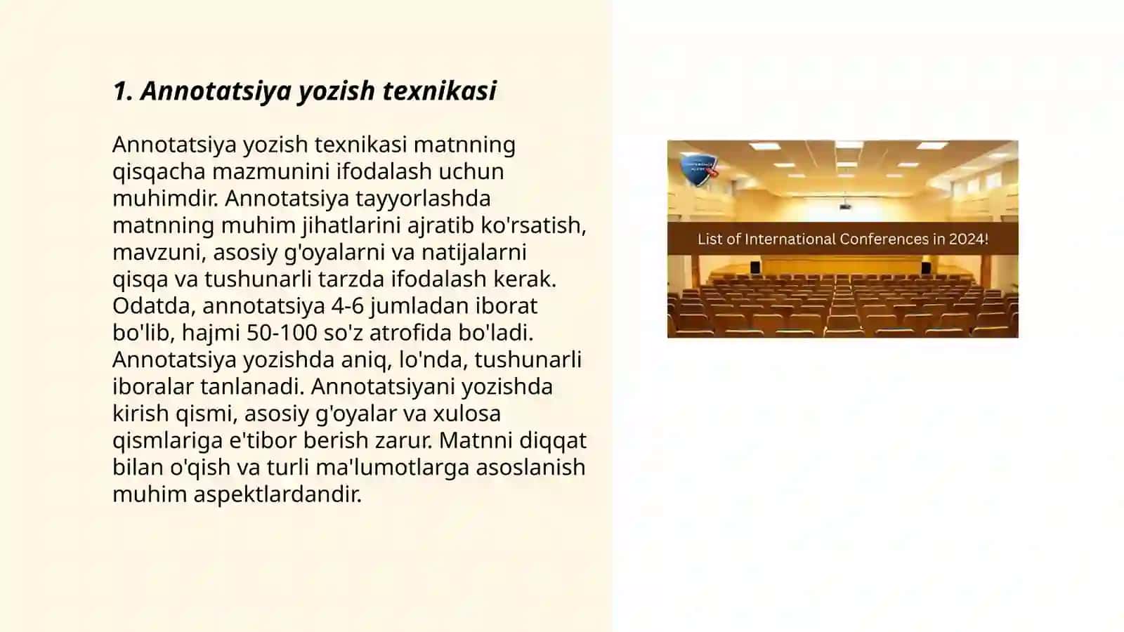 Annotatsiya yozish texnikasi 3