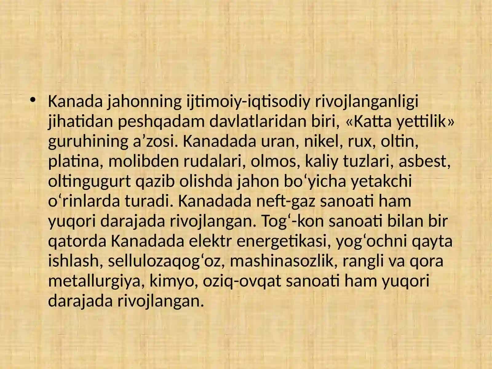 KANADA 3