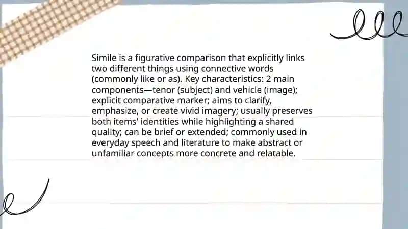 Simile and Litotes 3
