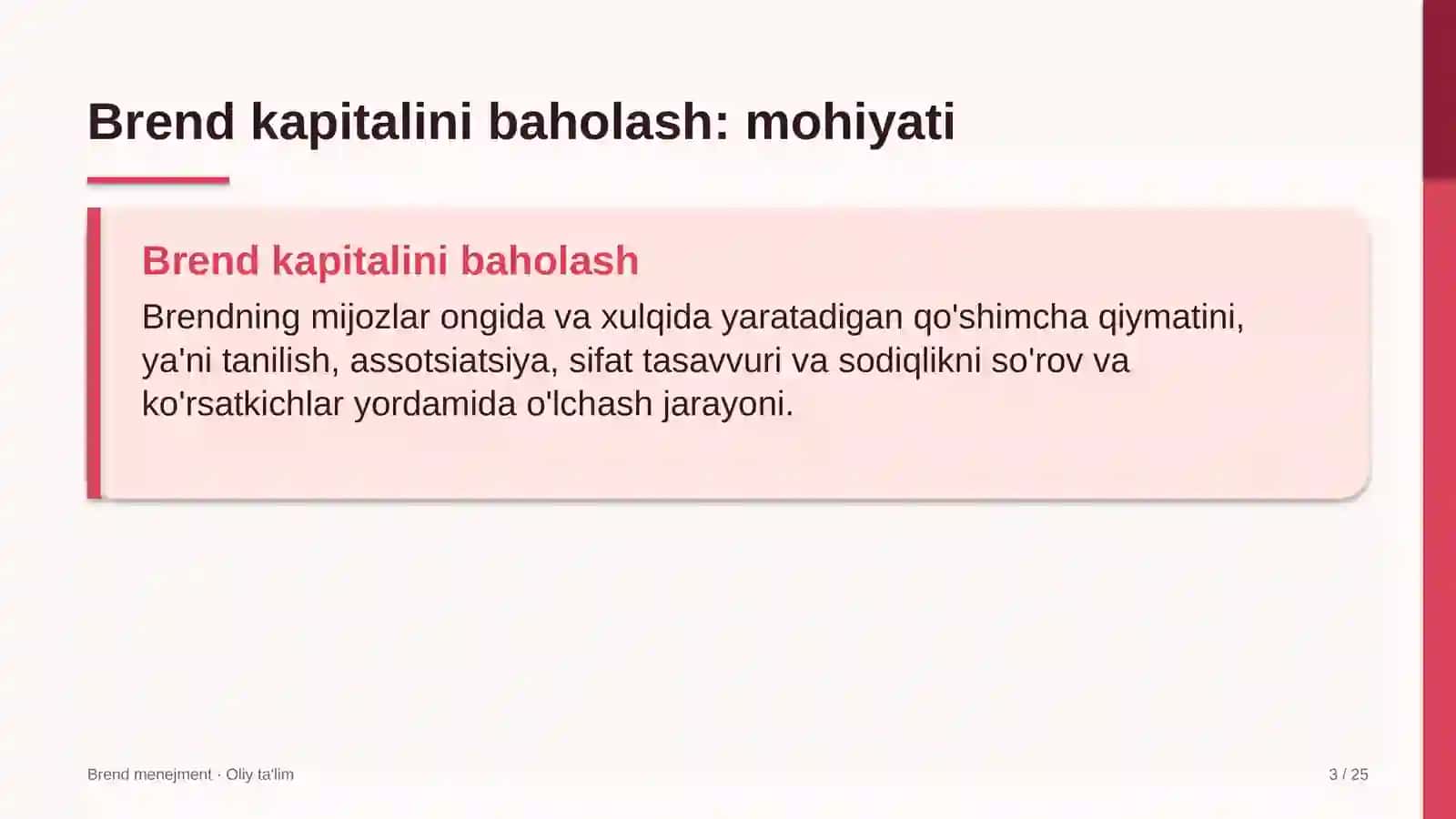 Tog' kurortlarida brend kapitalini baholash 3