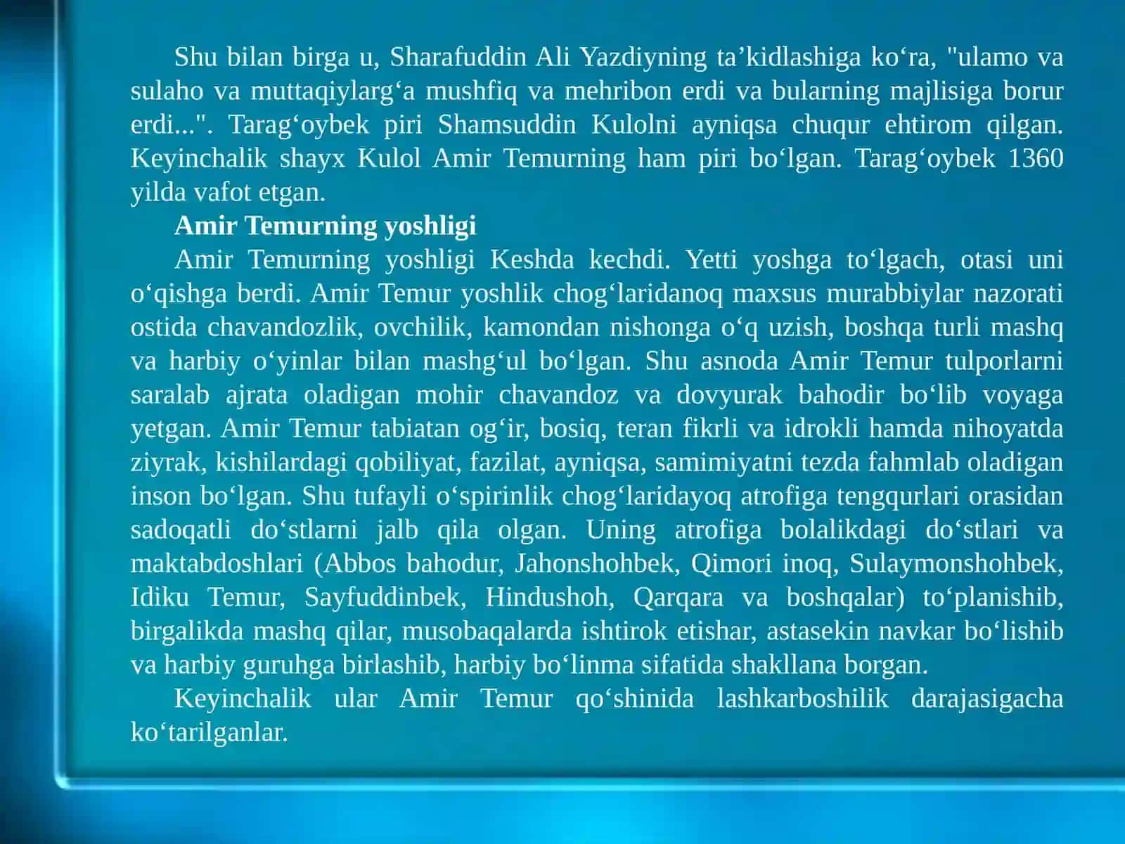 Amir Temurbuyuk davlat arbobi 3