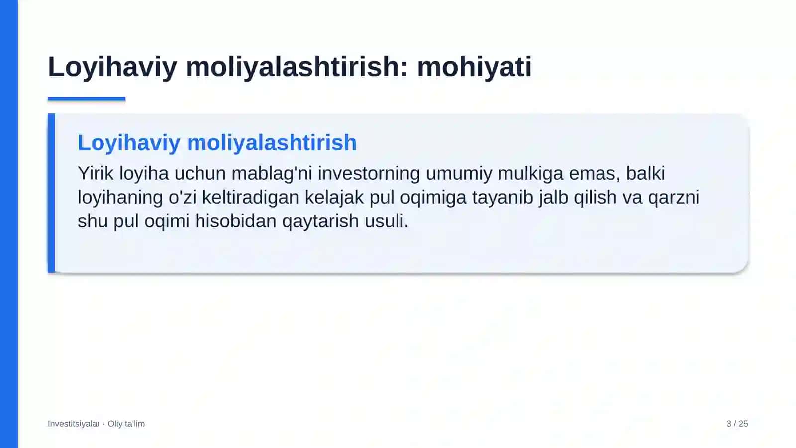 qo'ychilikda loyihaviy moliyalashtirish 7308 3