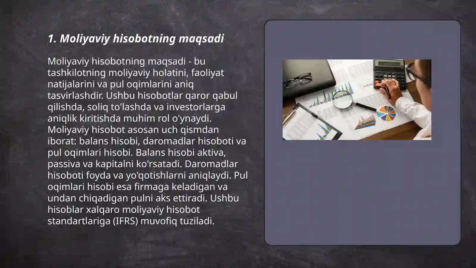 Moliyaviy hisobot 3