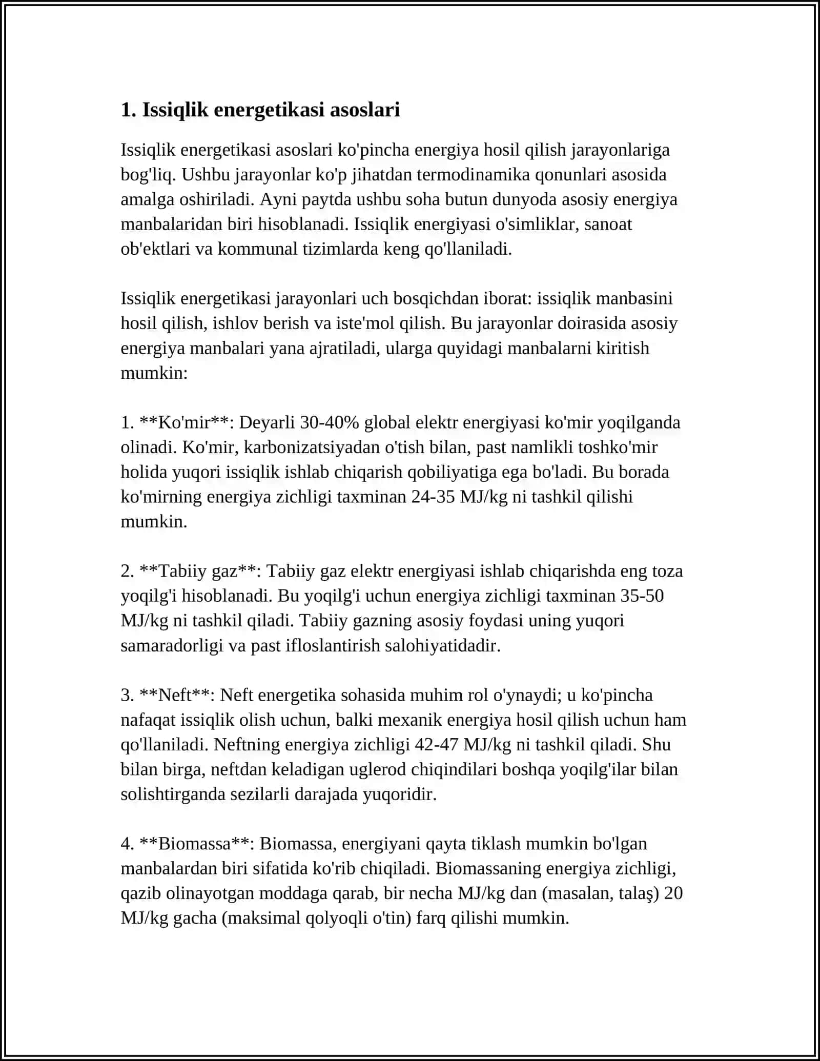 ISSIQLIK ENERGITIKASI 3