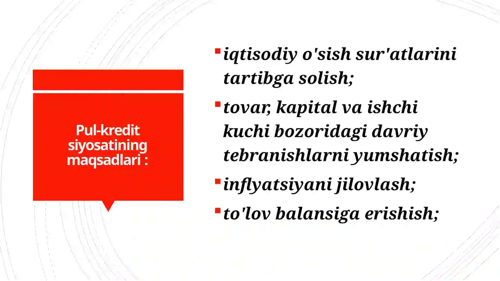Pul-kredit siyosati 3
