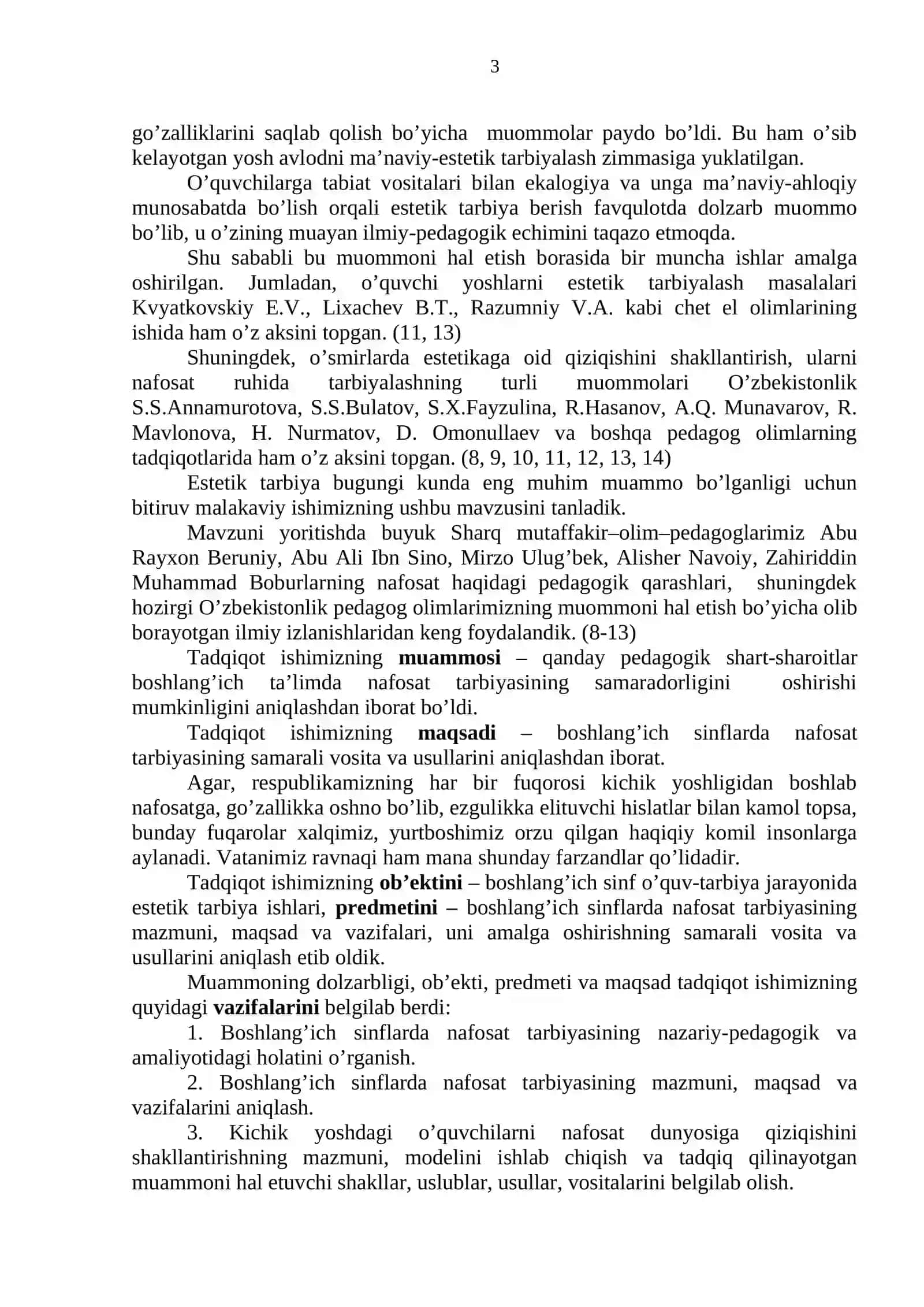 Nafosat tarbiyasi 3