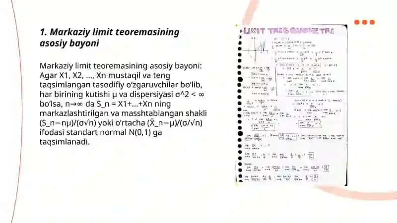 Markaziy limit teoremasi 3