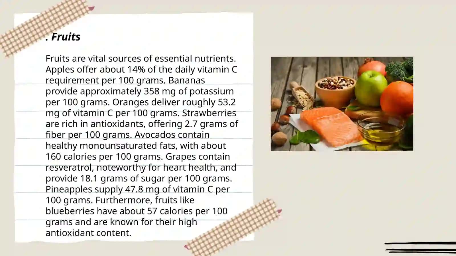 Foods Lesson Plan 3
