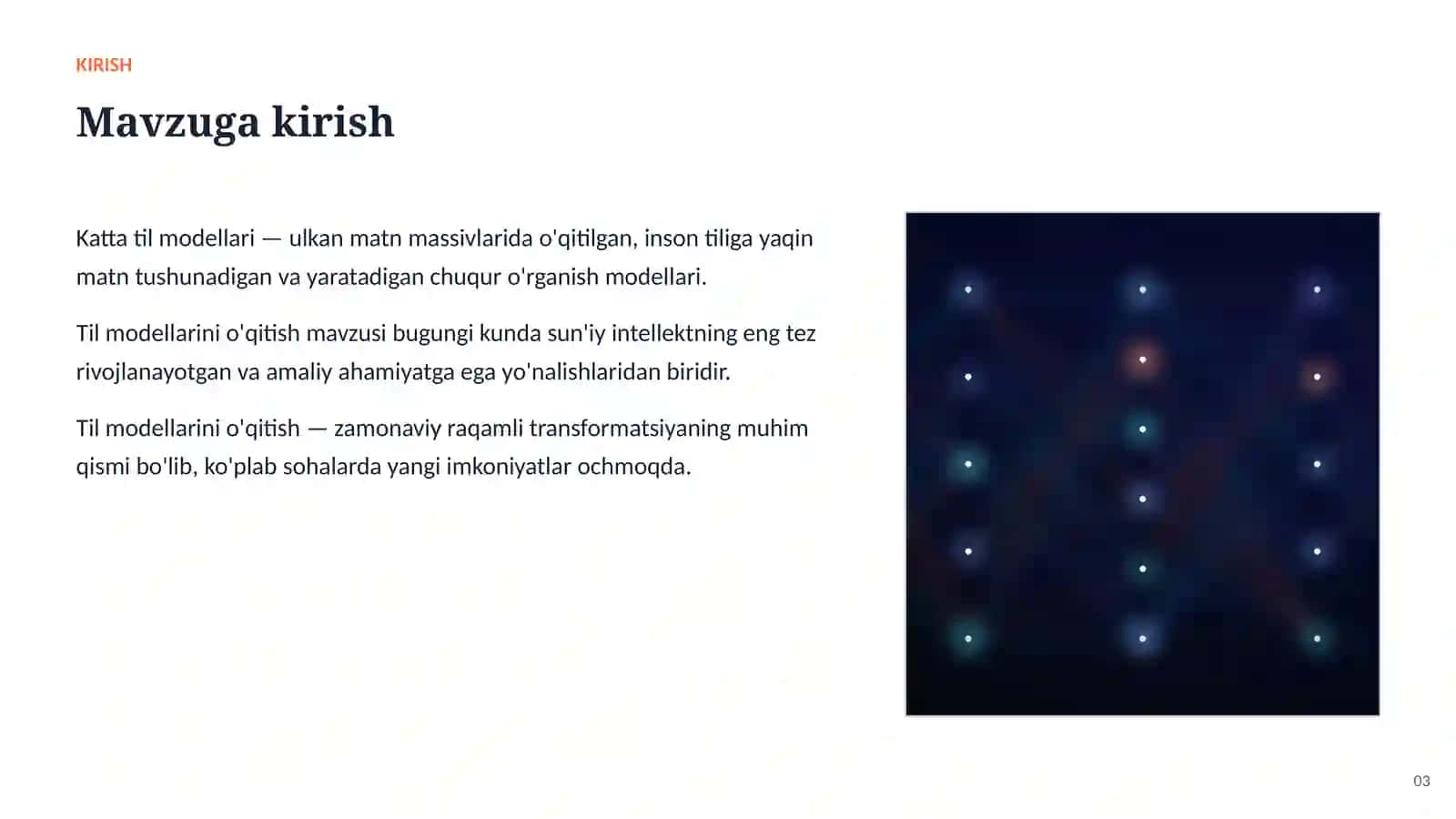 KATTA TIL MODELLARI (LLM) 3
