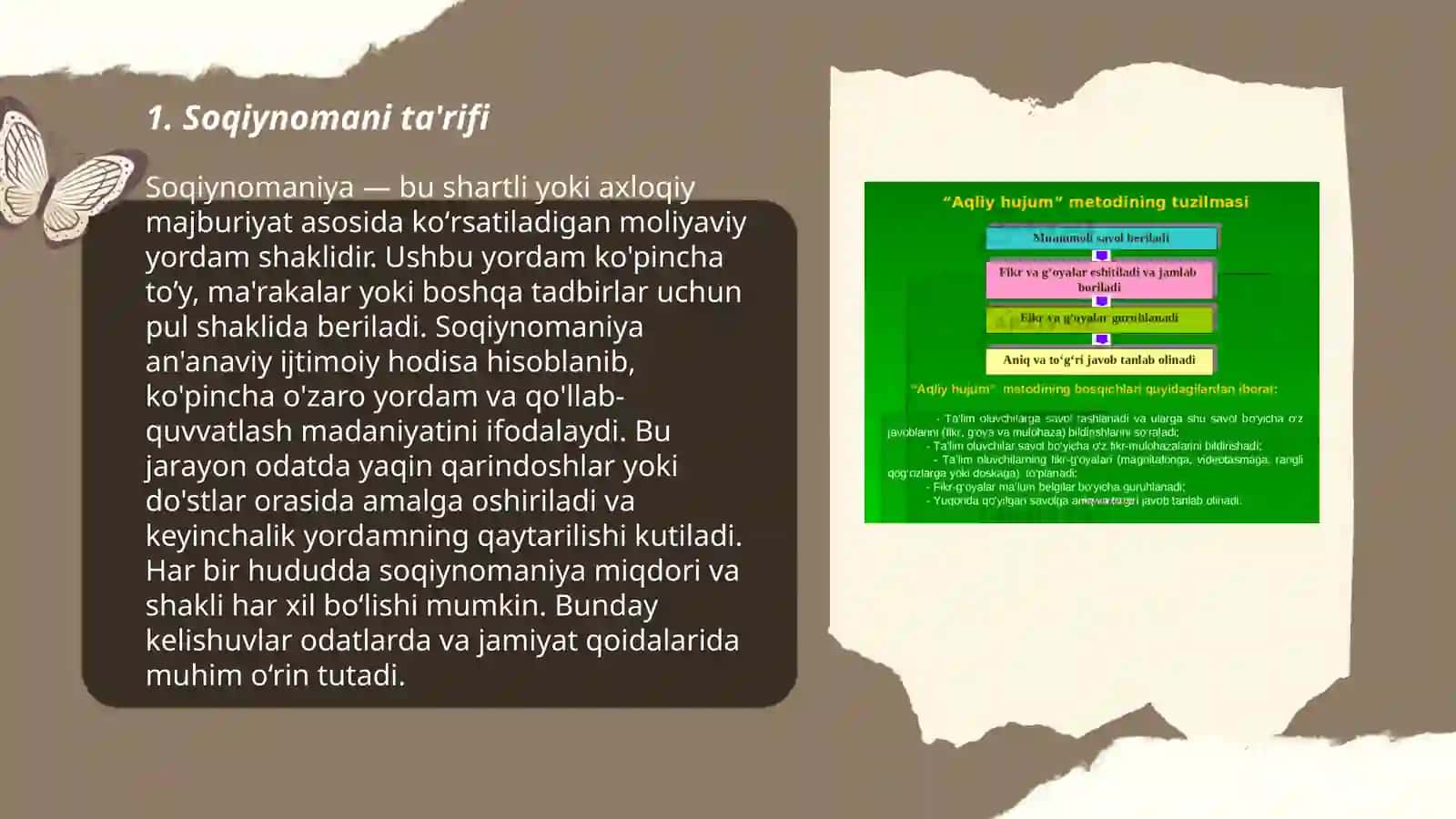 Soqiynomani sharhlab ôqitish 3